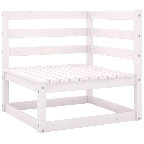 Garden Corner Sofa Solid Pinewood