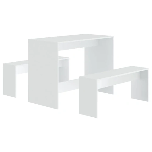 3 Piece Dining Set Engineered Wood
