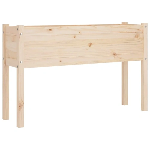 Garden Planter 110x31x70 cm Solid Pinewood