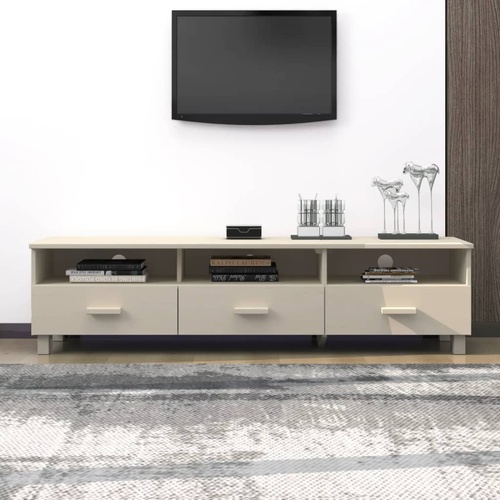 Twickenham TV Cabinet Honey 158x40x40 cm Solid Wood Pine
