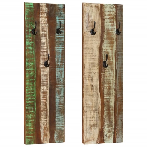 Wall-mounted Coat Racks 2 pcs 36x3x110 cm