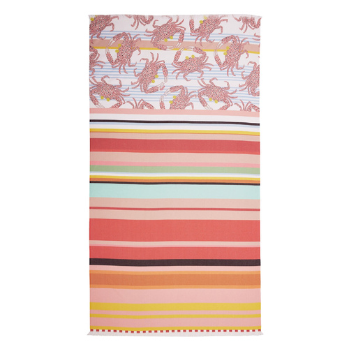 Oilily Cotton Digital Print Large Towel 