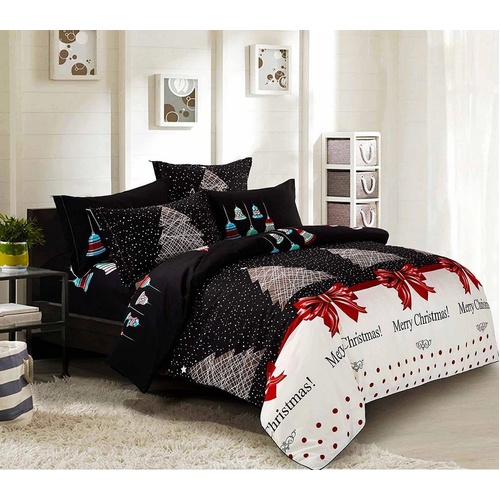 Merry Christmas Quilt/Doona/Duvet Cover Set