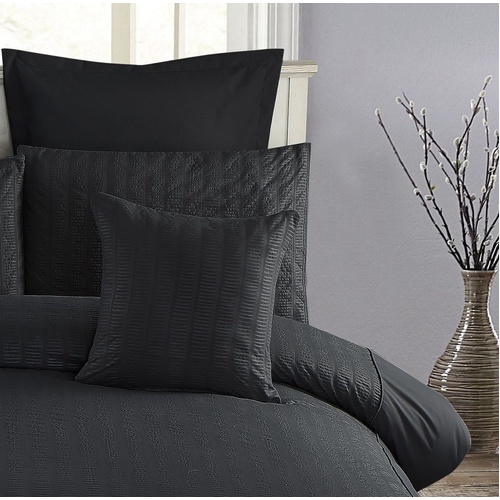 1000TC Premium Ultra Soft Seersucker Cushion Covers - 2 Pack