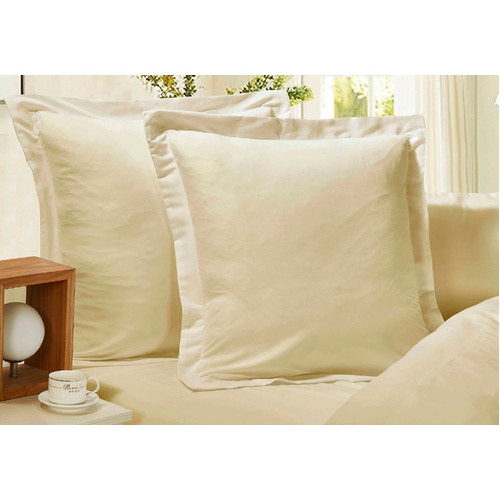 1000TC Premium Ultra Soft European Pillowcases 2-Pack