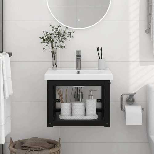 Wall-mounted Bathroom Washbasin Frame Iron
