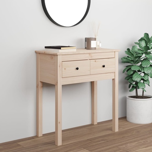 Console Table Solid Wood Pine