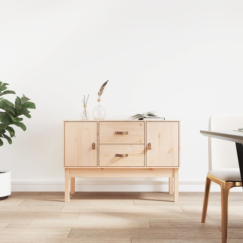 Sideboard 110x40x78 cm Solid Pine Wood