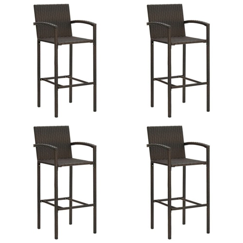 Bar Stools Poly Rattan