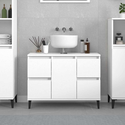 Sink Cabinet 80x33x60 cm Engineered Wood