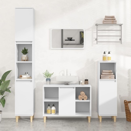 Sink Cabinet 80x33x60 cm Engineered Wood