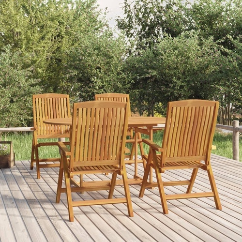 Reclining Garden Chairs Solid Wood Teak