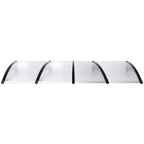  Window Door Awning Outdoor 1M X 4M Transparent 1x4M
