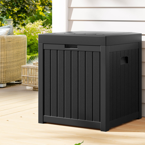 Outdoor Storage Box 195L Bench Seat Garden Deck Toy Tool Sheds