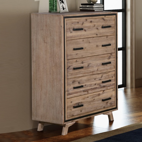 Seashore Tallboy Silver Brush