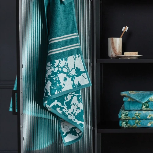 Bedding House Van Gogh Fleurir Off White Bath Towel