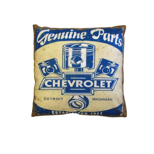 Australian Mancave Retro Cushion Chevrolet Super Service 40 x 40 cm