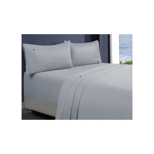 1000tc egyptian cotton 1 fitted sheet and 2 pillowcases single silver