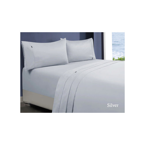 1000tc egyptian cotton sheet set 1 double silver