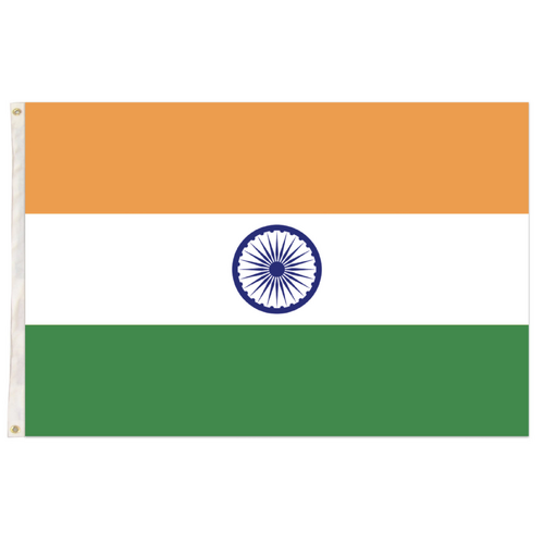 India Country Flag Indian Heavy Duty National Cricket Diwali Divali - 150cm x 90cm