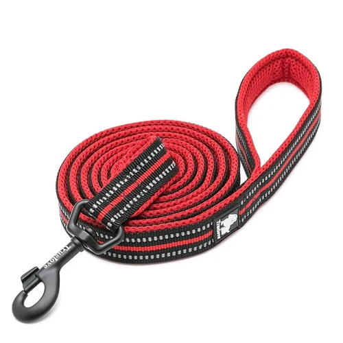  Reflective Pet Leash 2m - Red, M